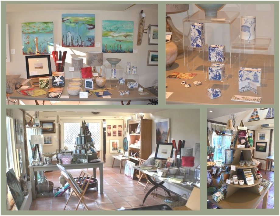 Interior view of Dial House Gallery